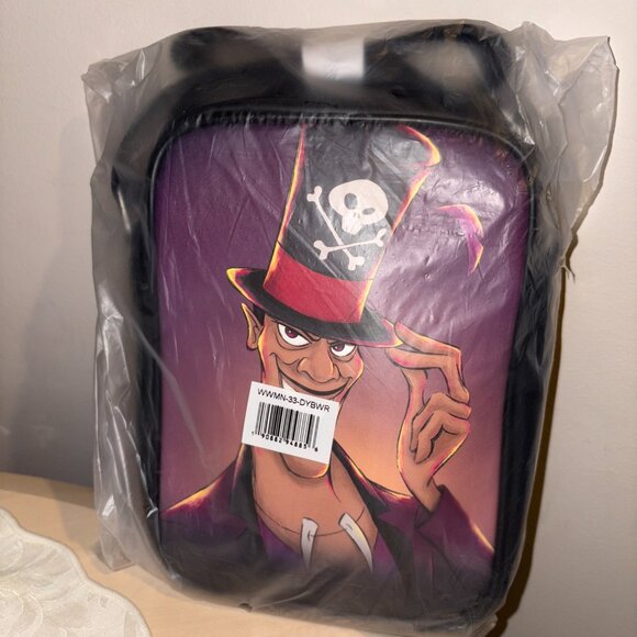 Buckle-Down Disney Villains Dr Facilier Crossbody Deluxe Crossbody Bag NWT - Picture 4 of 7